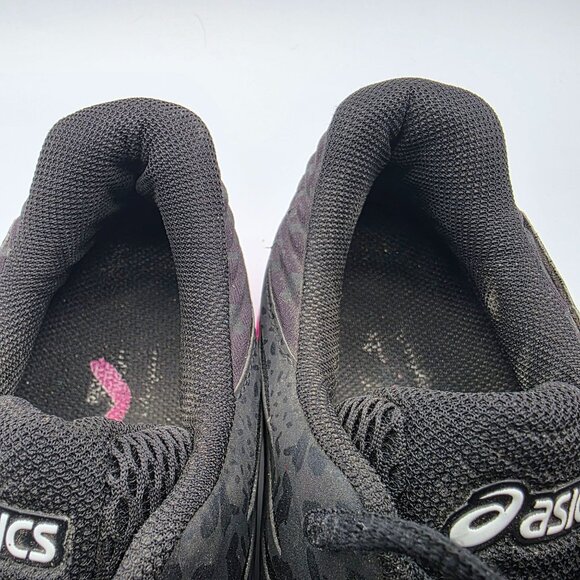 Asics FuzeX Breast Cancer Awareness Mens Size 9 Black Pink Athletic Shoes T6J2N - Picture 9 of 13